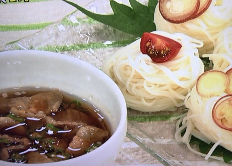 満留邦子の豚肉とオクラの温つゆつけ麺 Nhkあさイチ Yui One